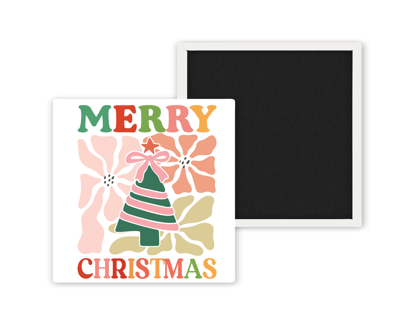 Merry Christmas Magnet - Spread Holiday Joy