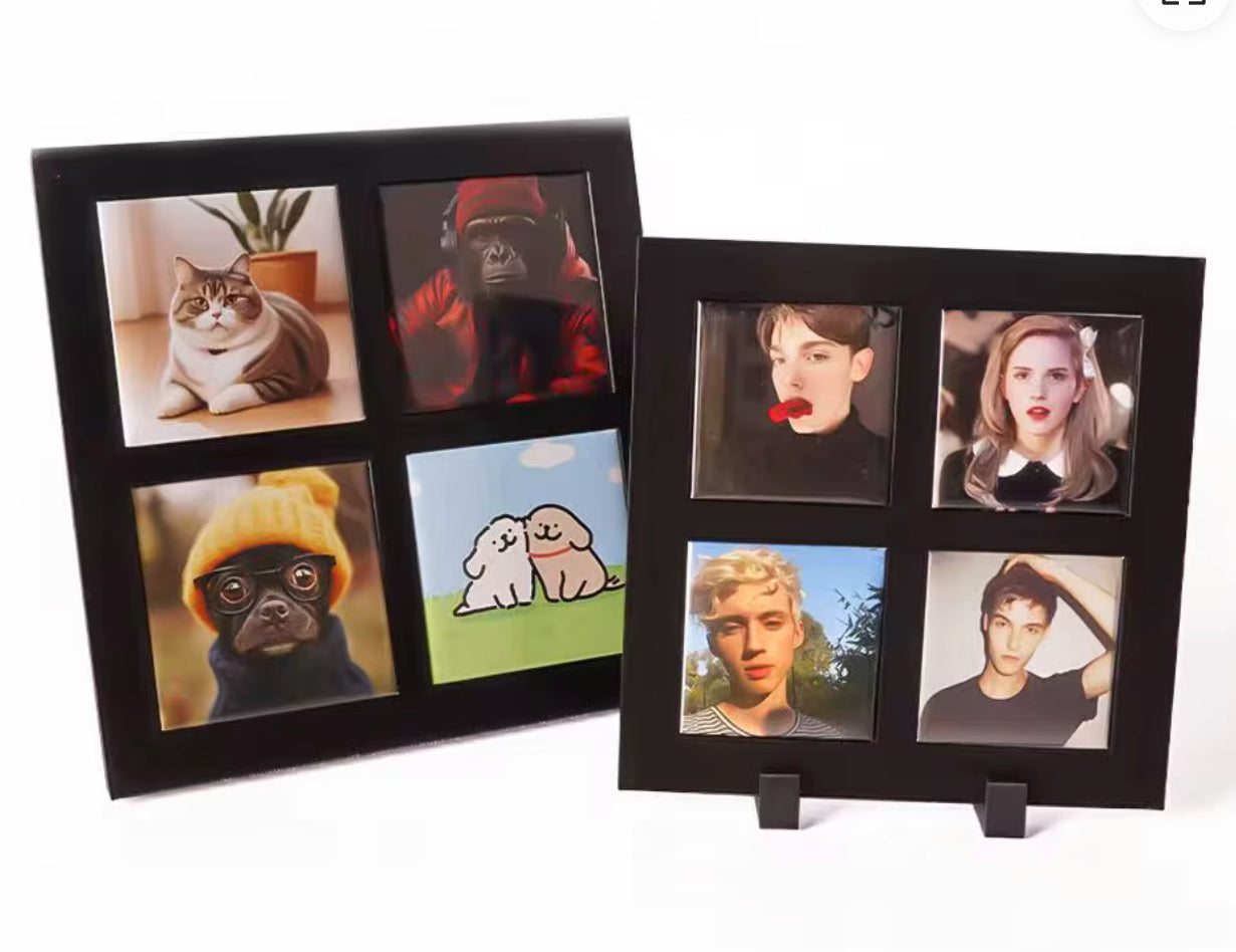Photo Frame + 4 Magnets