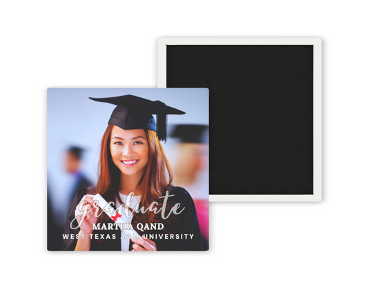 Graduation Custom Photo Magnet
