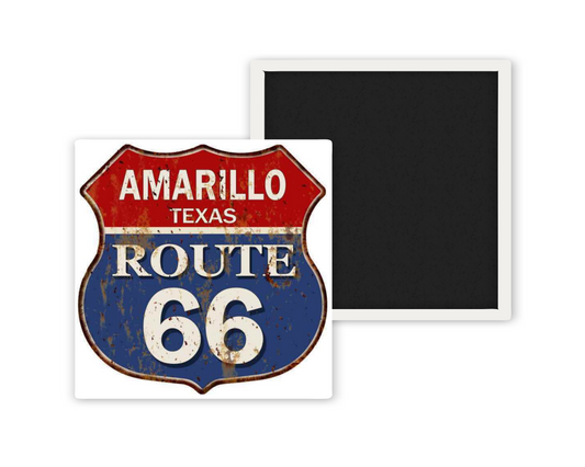 Amarillo Route 66 Magnet